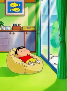 What’s up, Shiro~? Wanna go for a walk now? 🐾💨 #crayonshinchan #noharashinnosuke #shinchan #shiro #cute #dog #sleepyday #sleep 