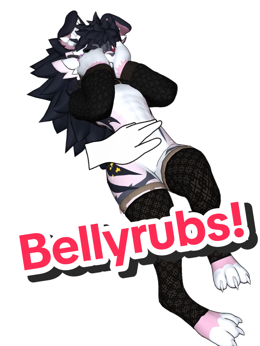 Give me bellyrubs! 👉👈 #fyp #vr #furry #vrchat #furryfandom #furriesoftiktok #furrycommunity #furryvrchat #vrchatfurry 