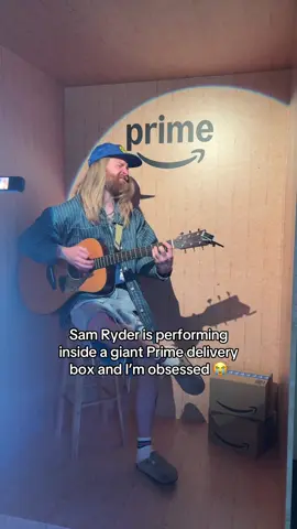 The voice of an angel honestly @Sam Ryder 😩 @amazonuk #amazon #primeday #samryder #british #london #singer #eurovision #performance 
