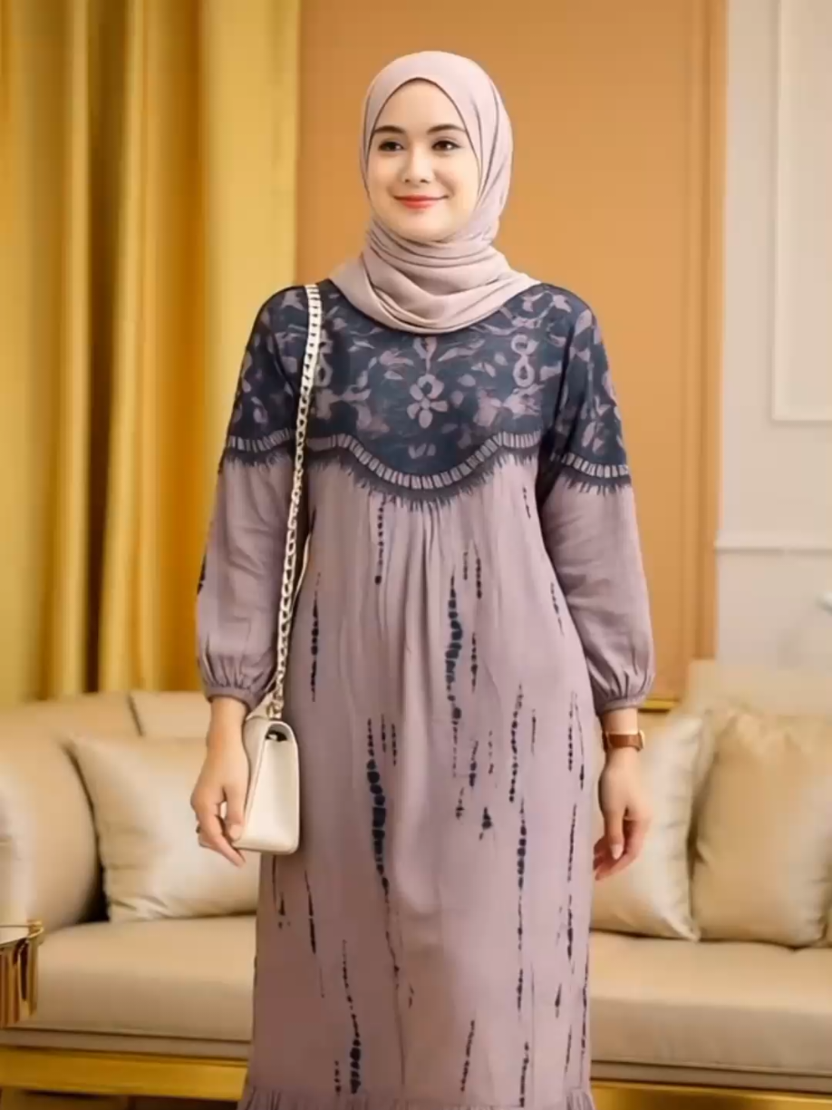 GAMIS WANITA SIMPLE & ELEGAN Bahan adem, potongan rapi, dan look-nya auto mewah ✨ Cocok buat dipakai seharian tanpa gerah! #GamisWanita #GamisElegan #OutfitCewek #FashionWanita #StyleNyaman  📥 Klik keranjang sekarang. Bisa COD!