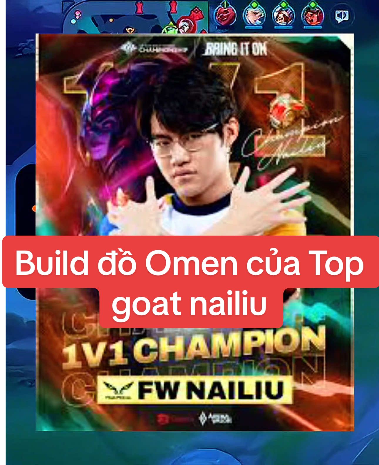 Build đồ omen của người đi top hay nhất thế giới nailiu mạnh cỡ nào #lienquantiktok #omen #lienquanmobile 