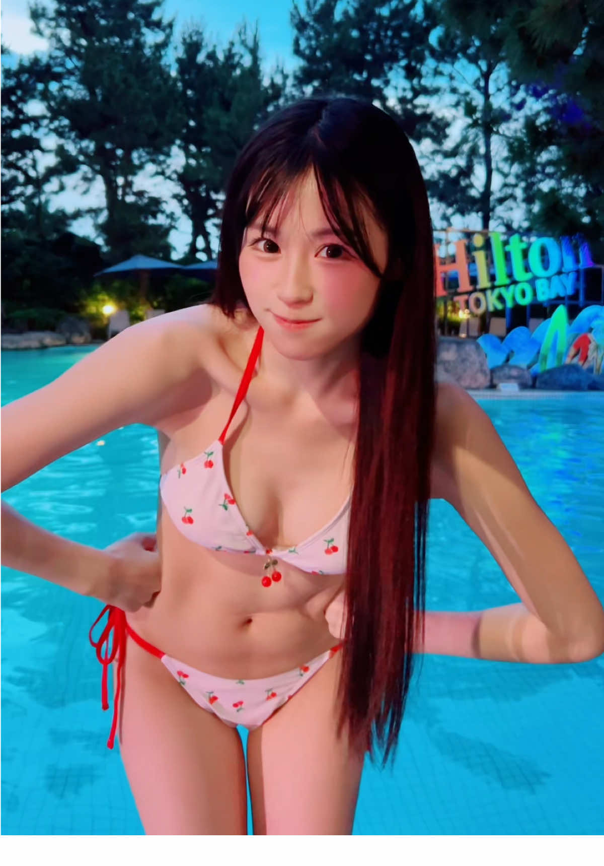 次はどこのプール行こっかなあ　#コスプレ #おすすめにのりたい #水着 #ビキニ #頼むからバズってくれ 