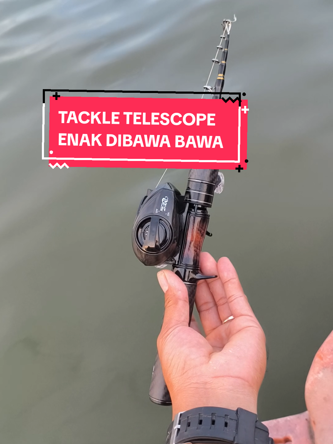 Solusi Yang Males Ribet tackle panjang dari @nayla_pancing 😎 Reel : Zorro Relix Rod : Orca Lure 