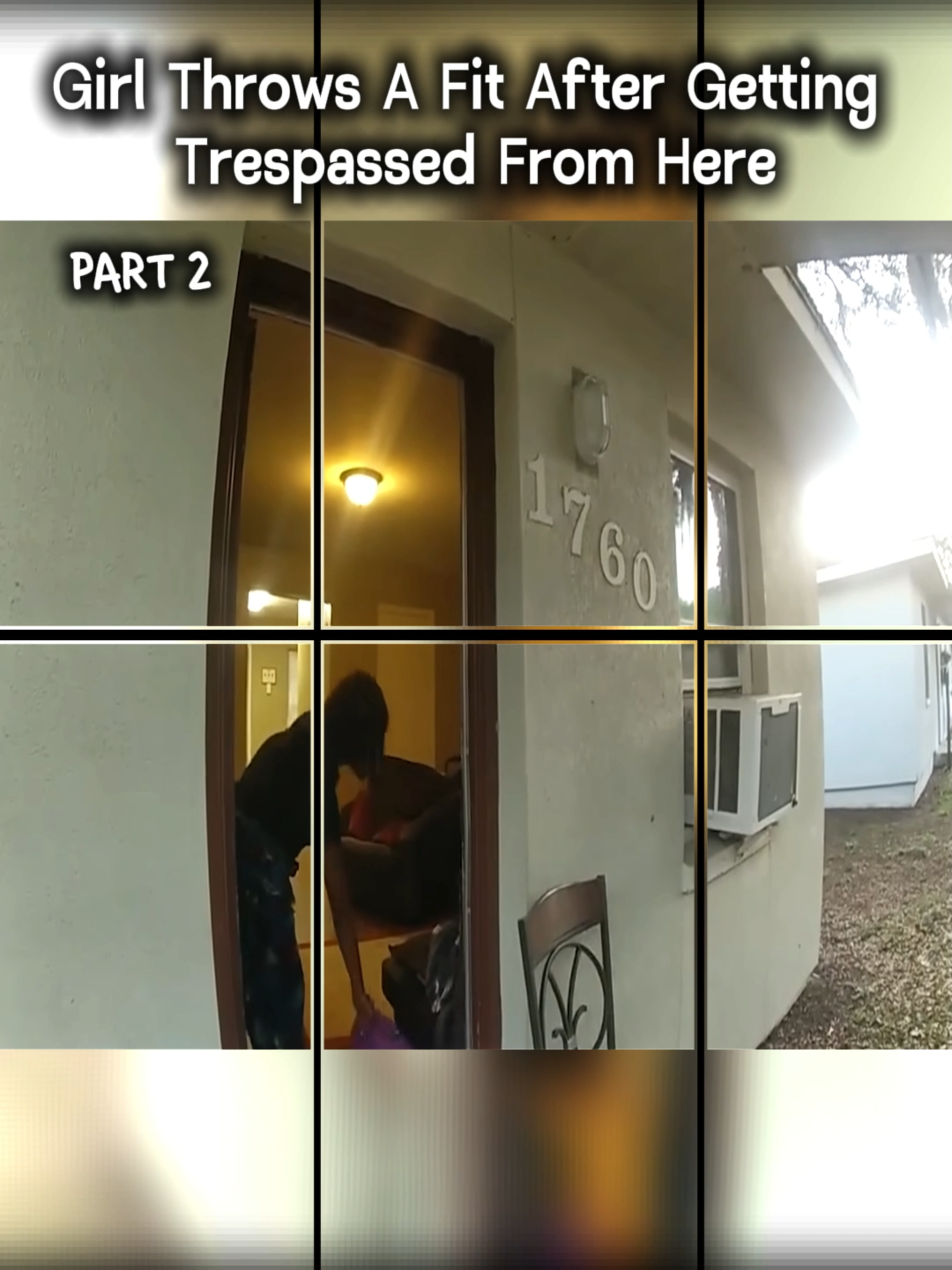 Girl Throws A Fit After Getting Trespassed From Here Part 2 #cops #copsoftiktok #policeofficer #familythings #mom #copstiktok