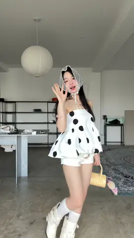Iu chấmm bii 💝😚 #thoitrang #polkdot #trending #chambi #xuhuong 