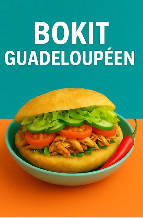 Le bokit est un délicieux sandwich frit originaire des Antilles françaises, plus précisément de la Guadeloupe. Il se distingue par son pain aérien et moelleux, obtenu grâce à une friture rapide qui lui donne une texture unique, croustillante à l'extérieur et tendre à l'intérieur.#goodfood #caribbeanfood #FoodLover #foodtrend 
