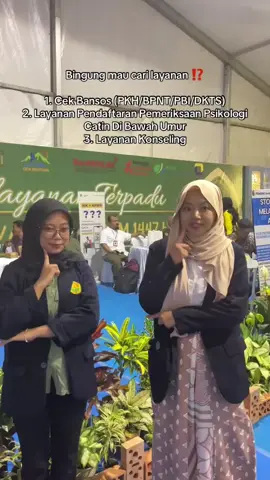 Hallo warga Bondowoso, DSP3AKB membuka layanan di Festival Muharram 1447 H !!! Jangan lupa berkunjung di stand kami!!! Berikut Akses Layanan yang kami sediakan :  1. Layanan Cek Bansos (Bansos PKH/BPNT/DTSEN/PBI/BPJS) 2. Layanan Pendaftaran Pemeriksaan Psikologis Catin Dibawah Umur 3. Layanan Konseling @Abdul Hamid Wahid @As'ad Yahya Syafi'i  #dinsosp3akbbondowoso #layanan #festivalmuharram #bondowoso #cekbansos #pppa 