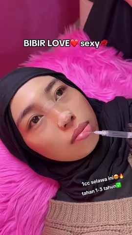 lawa dooh😍❤️🔥  #fillerbibir #lipsfiller #bibirlove #bibirsehat #sexy #fyp #salonviral #klang #puchong 