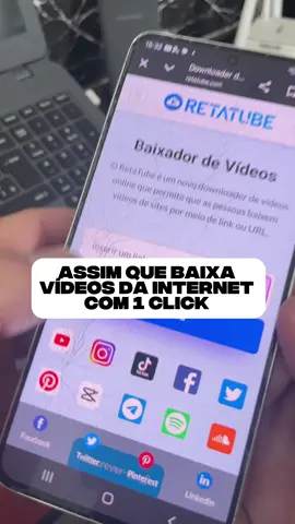 Assim que você faz para ver todos vídeos na internet  #dicas #franciscodicas #tecnologia #celular #site #video #internet #retatube 