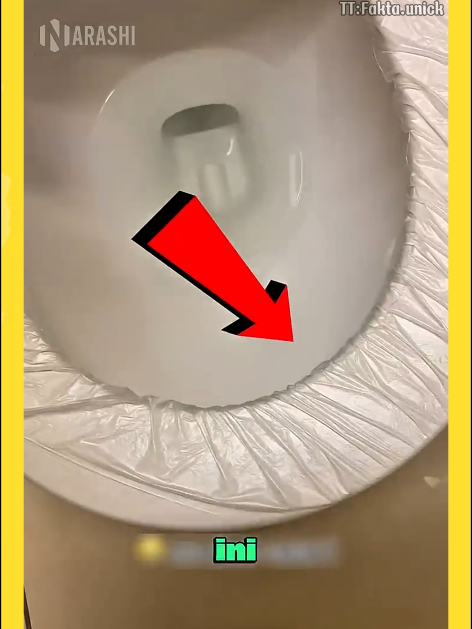 Menguji Kebersihan Plastik Toilet 😮