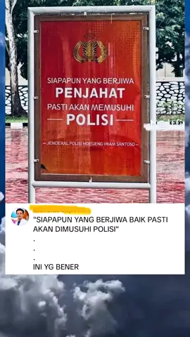 Berani mengklaim bahwa siapa pun yang memusuhi polisi pasti berjiwa jahat? Apakah polisi sudah kebal kritik? Apakah tidak ada ruang untuk mempertanyakan kinerja dan kebijakan kepolisian? #KritikBebas #AkuntabilitasPolisi #KinerjaPolri #ReformasiPolri #Keadilan #Transparansi #HakKritik #Polri #Kepolisian #Demokrasi