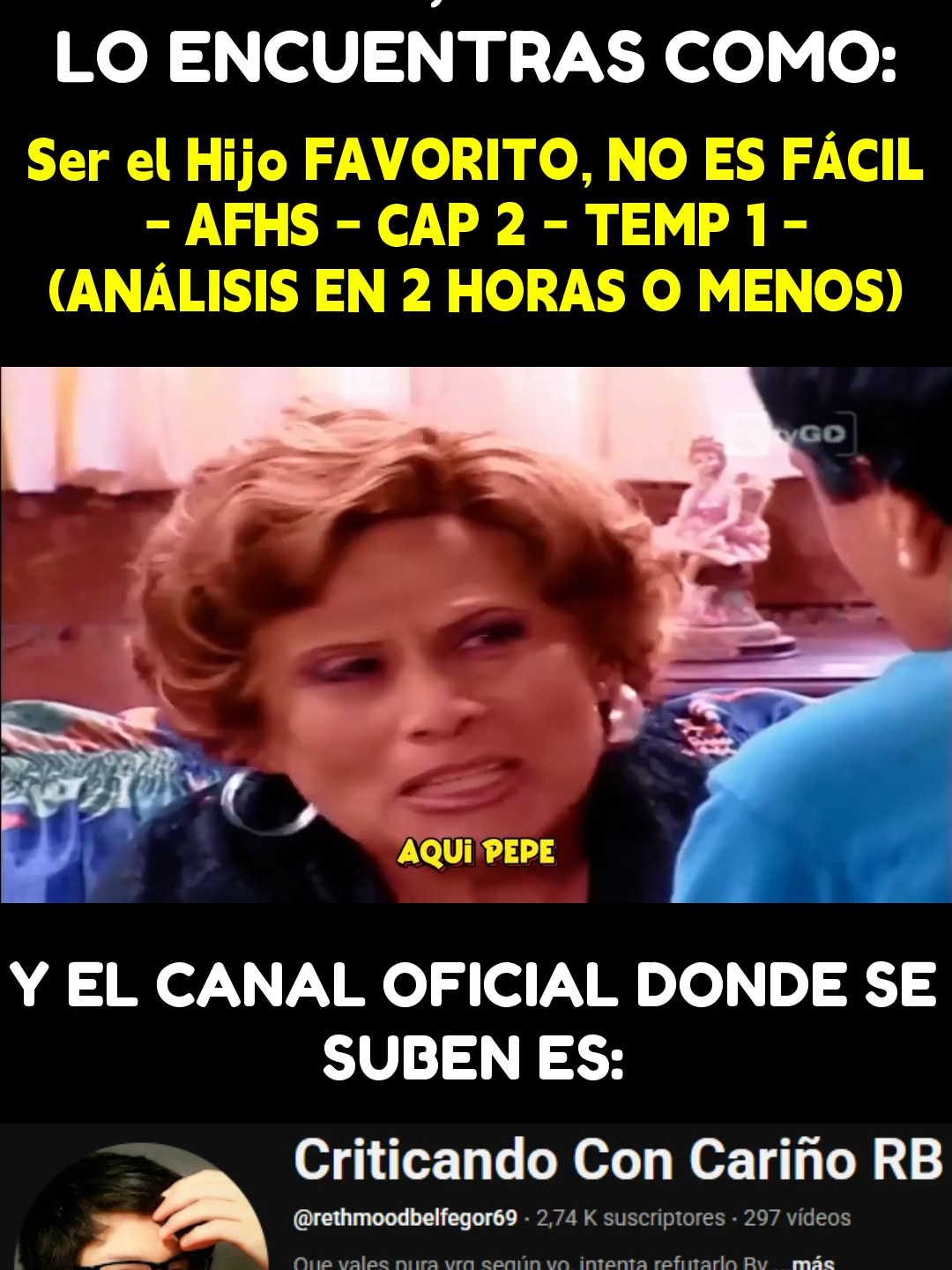 Madres del Perú con AFHS #alfondohaysitio #critica #reth #análisis #afhs #reseña #criticandoconcariño #charo #pepe #gonzales #maldini #NACHITO #andreswiese #mayracouto