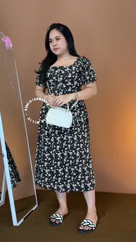 Rekomendasi dress rayon busui friendly motif kekinian #rekomendasioutfit #dress #dressmurah 