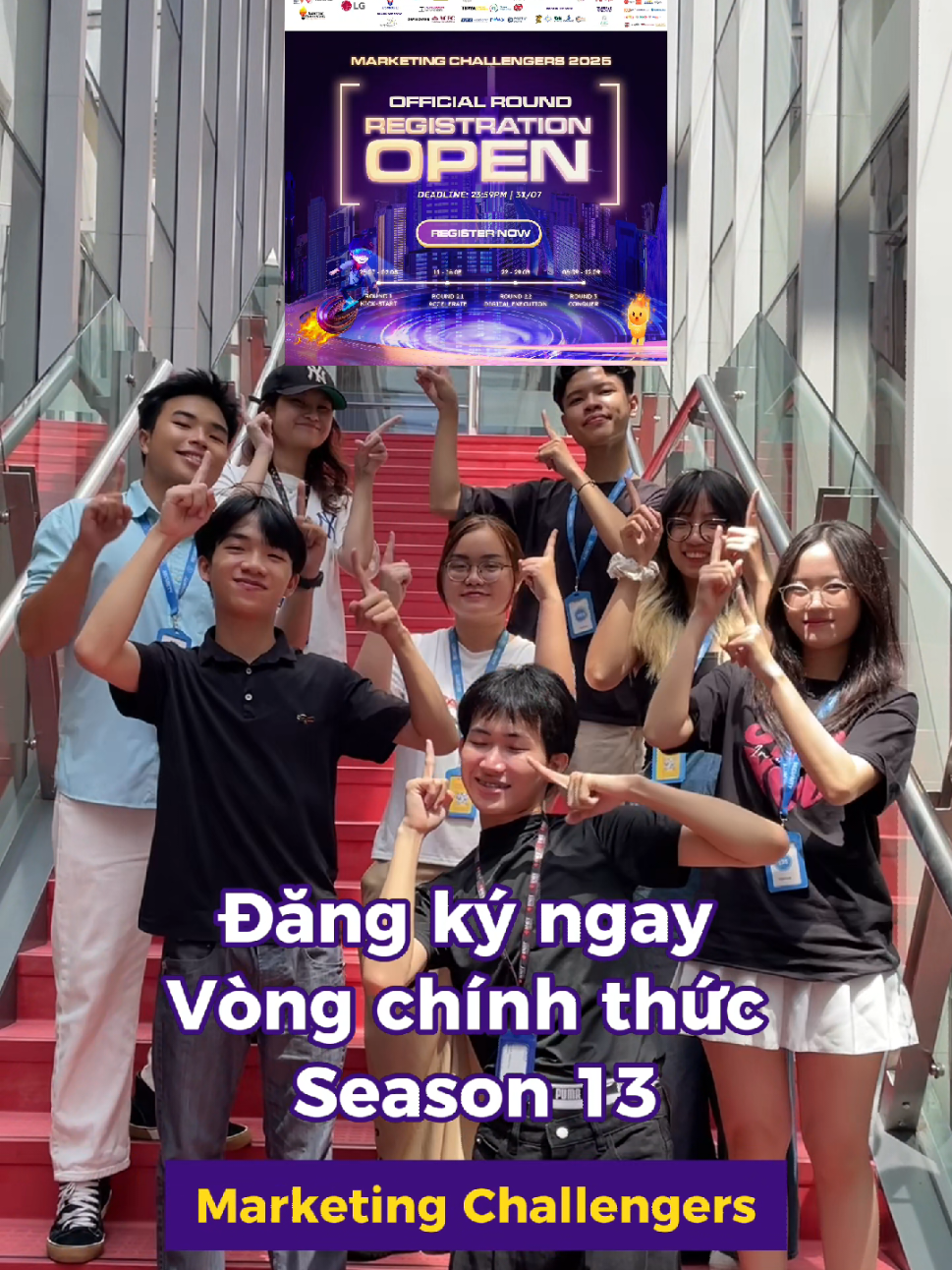 Mọi người còn chờ gì mà không đăng kí ngay!!!! #cuocthimarketing #fyp #marketingchallengers #MCSS13 #marketing #trending #korean 