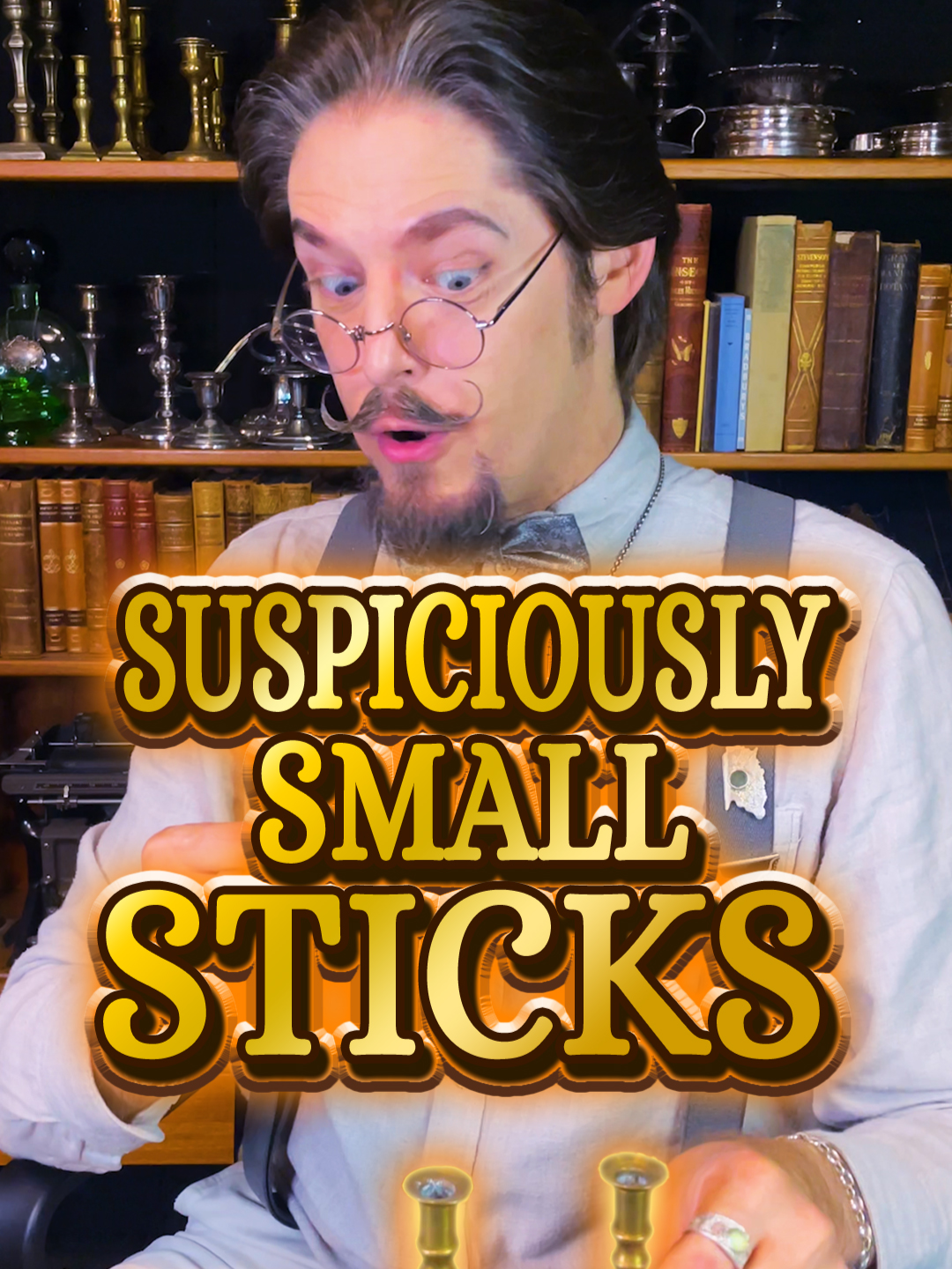 Suspiciously Small Sticks #history #antique #decoration #writing #vintage #story #treasure #facts