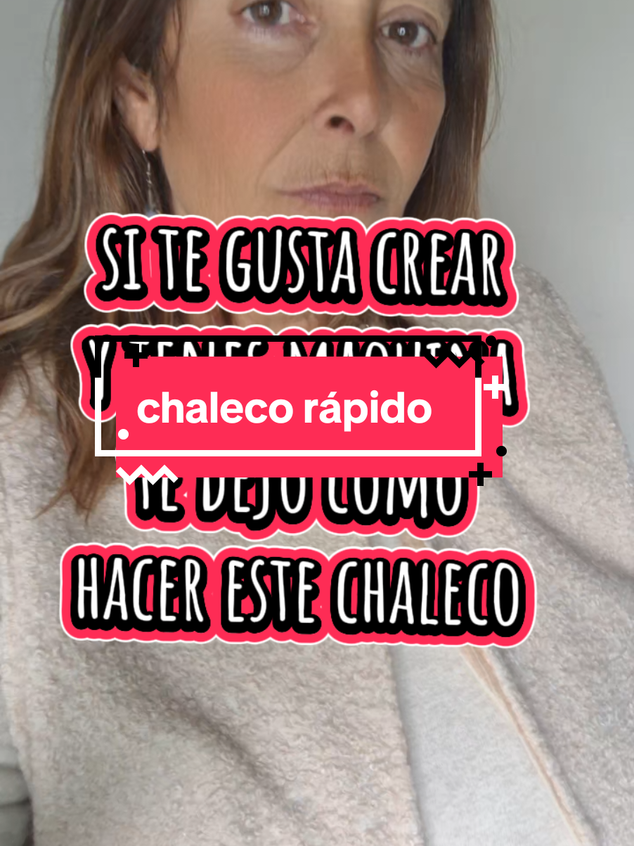 si tenes maquina de coser hace este chaleco en menos de 1 hora  #AprendeEnTikTok #idea  #singer  #costura  #concoraje  #chaleco  #flypシ 