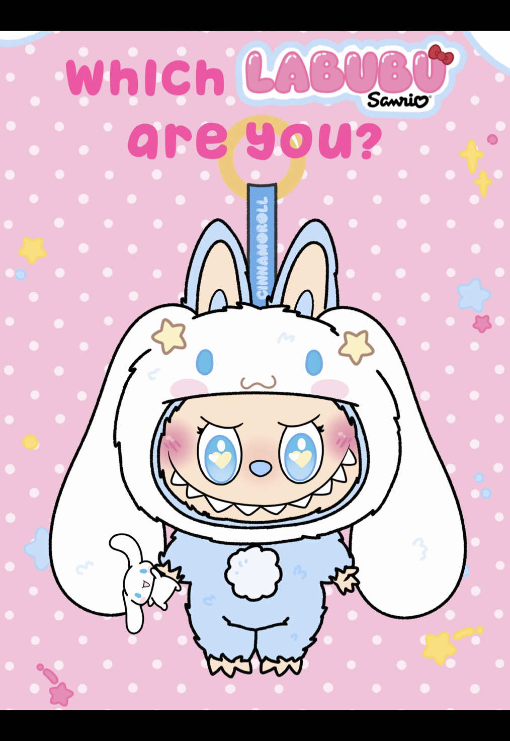 🫧Which Labubu x Sanrio are you?🫧 UPDATED! 13 characters🫶🏼 *Not real, just my art*🫧🩷 #labubu #sanrio #labubuthemonsters #hellokittyandfriends 