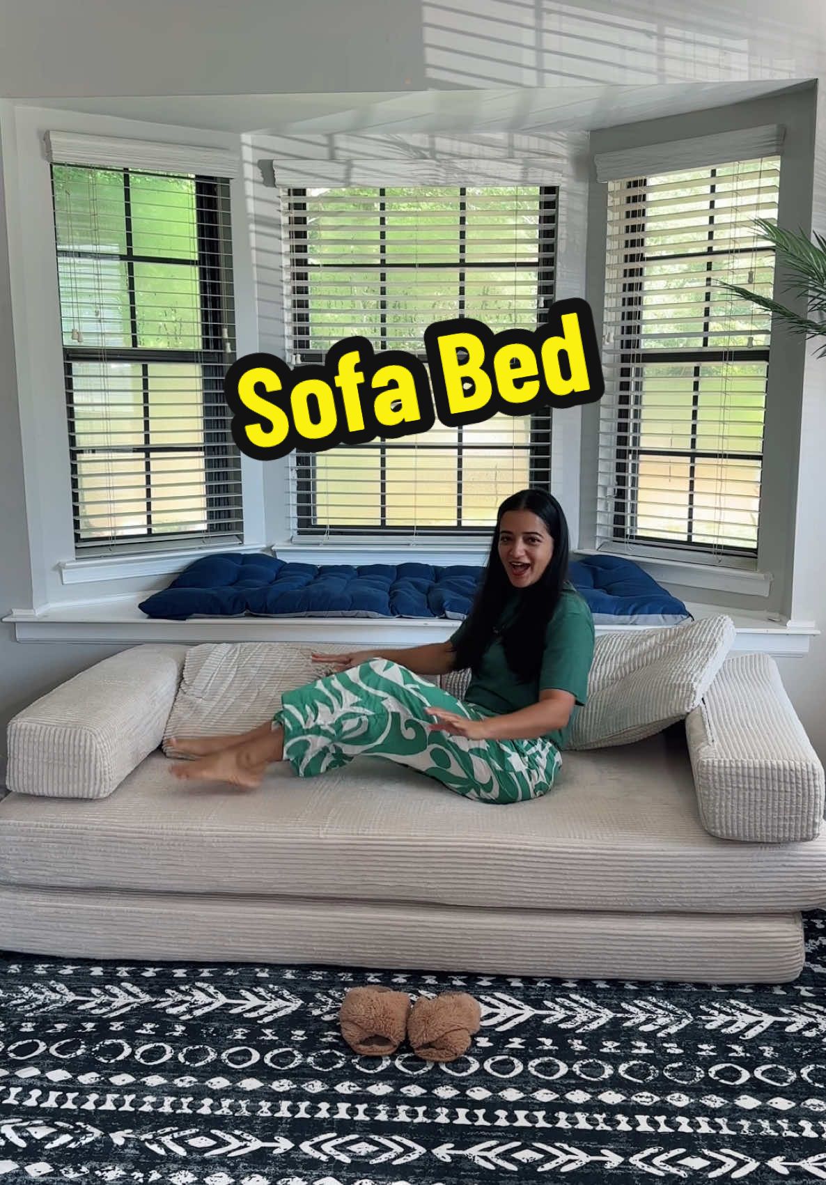Sofa bed #flexispot #flexispotselects #convertiblesofabed #sofabed #dealsforyoudays #sleepersofa #highdensitysofas 