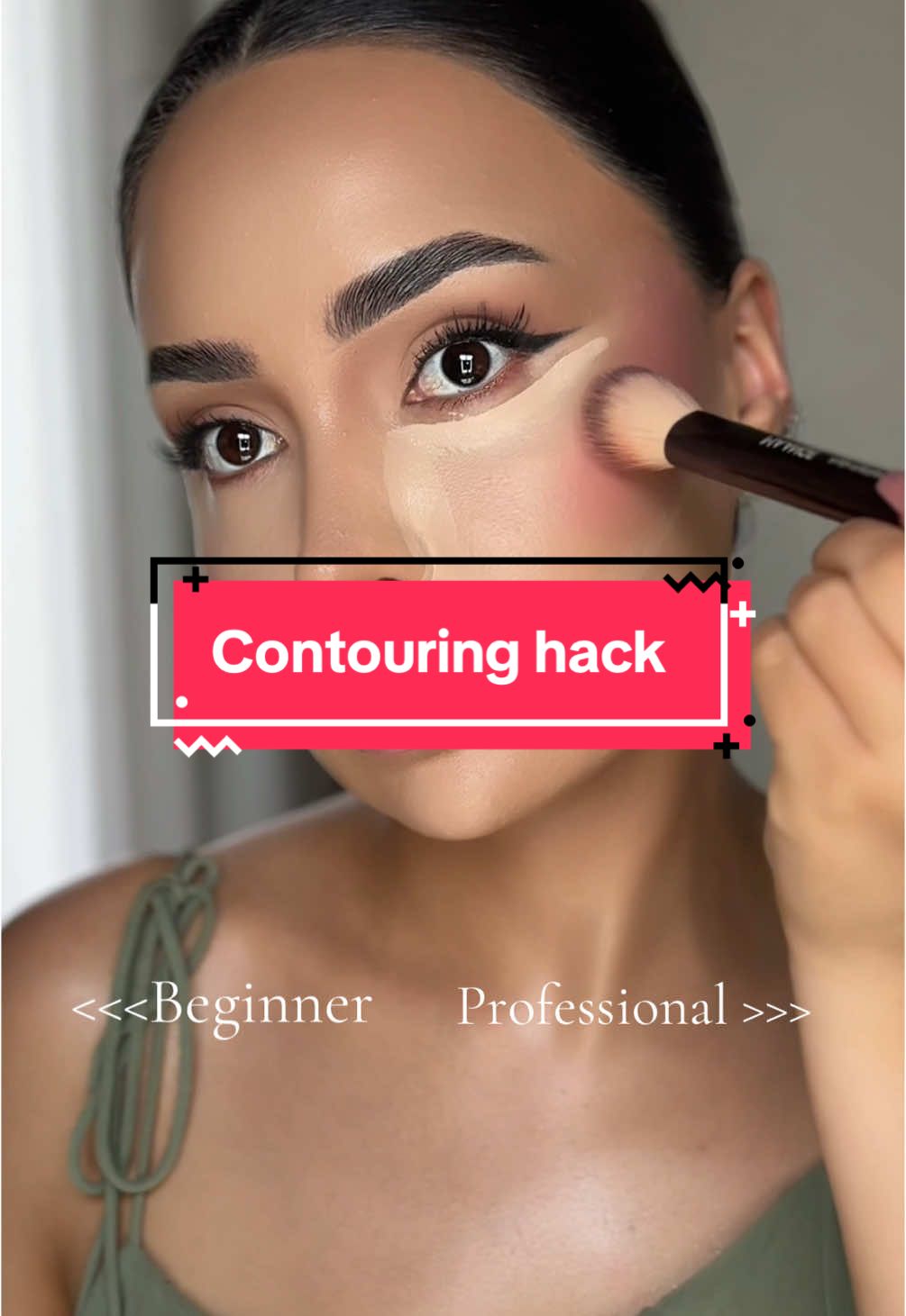 Face conturing hack ✨✨ @Rare Beauty @Tower 28 Beauty @Haus Labs by Lady Gaga #contouring #contouringhacks #contourtutorial #contour #secretbeaute #contouring101 #makeuphacksforbeginners #beautyhacks #makeuptips #BeautyTips