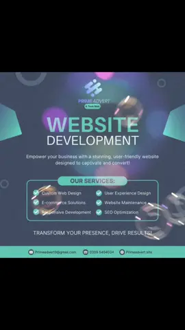 🚀 Take your business online with expert IT services! 🌐 From website design to SEO – we do it all. 👉 Visit primeadvert.site 📌 Click the link in bio for more info! #WebDevelopment #ITservices #DigitalSolutions #PrimeAdvert #SmallBusinessSupport