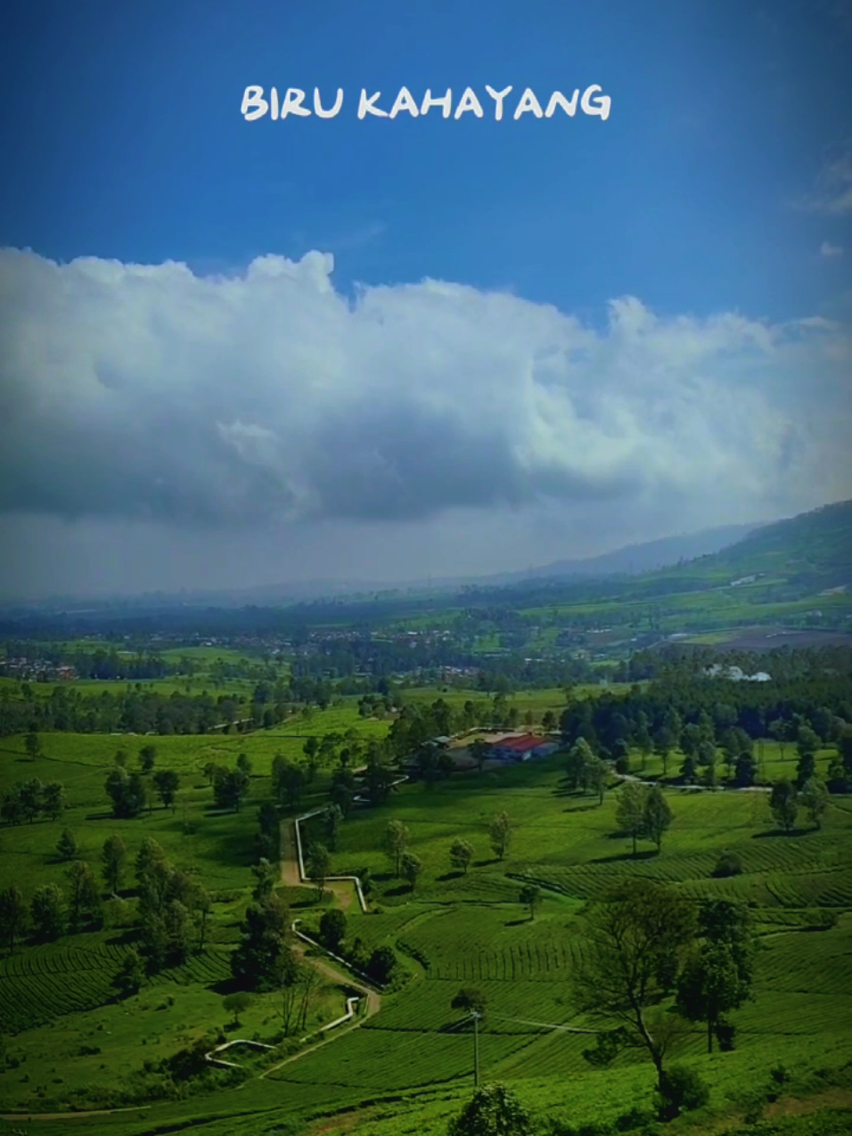 endah pisan #wayangwindupanenjoan #pangalengan #kebunteh #bagjajeungcinta #birulaut #birulangit 