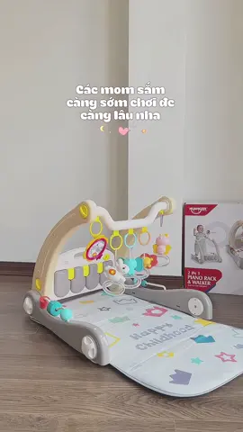 Thảm nhạc nhưng lại xe tập đi lại đa-zi-năng chơi theo rất nhiều kiểu, chơi từ nhỏ tới lớn lun, từ bé đầu đến bé sau lun 😆 #pandababi🐼 #dochoichobe #dochoitreem #thamnhacchobe #xetapdichobe #pikaboo #embe #nuoiconnhantenh #mebimsua
