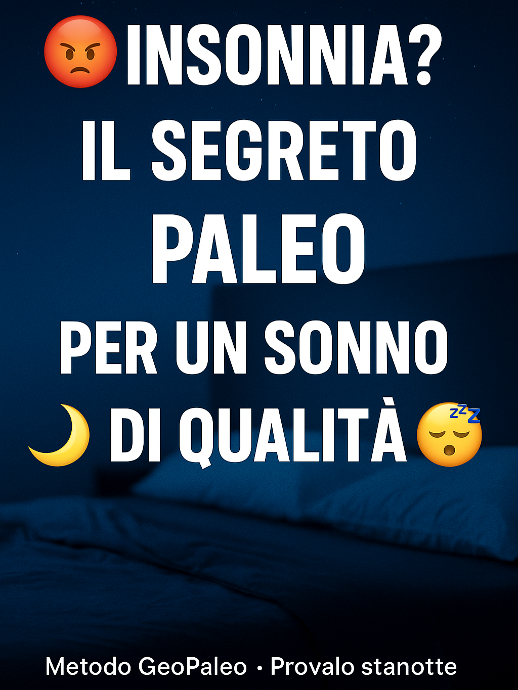 Insonnia? Scopri il segreto dell'antico metodo Paleo per un sonno di qualità. Guarda il video completo QUI: https://www.youtube.com/watch?v=d6f9ym1Fyaw  Prodotti citati nel video:    - Melatonina: https://geopaleodietshop.com/product/3172332/melatonina-gocce-dolce-dormire-utile-in-caso-di-jet-lag   - Natural Nitrix (melatonina + arginina): https://geopaleodietshop.com/product/13352923/md-natural-nitrix-ottimizza-il-sonno-recupero-muscolare-e-vasodilatazione-delle-arterie   - Magnesio: https://geopaleodietshop.com/product/31824655/vmag-magnesio-compresse-orosolubili-60-cpr-da-1-5g   - Vitamina C: https://geopaleodietshop.com/product/14103602/vitamina-c-ph-control-48   - Collagene: https://geopaleodietshop.com/product/19267733/collagene-primitivo-pelle-piu-morbida-anti-rughe-meno-dolori-articolari-in-30-giorni #insonnia #dormirebene #sonnoprofondo #rimedionaturale #metodopaleo #stiledivitapaleo #salutenaturale #biohackingitalia #longevità #ritopaleo #geopaleodiet #riposonaturale #dormiremeglio #notteinbianco #ritmocircadiano #benesserenaturale #consiglisalute #anticometodo #paleotips #detoxsonno #melatonina #paleo #bryanjohnson #salute #alimentazione #sirtuine #longevity #paleodieta #alimentazionesana #chetoni
