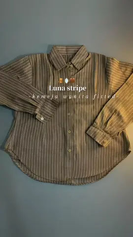 Bagus😍🤎🤎#kemeja #kemejawanita #kemejawispie #lunastripe #kemejasalur #kemejastripe #kemejafitbody #fyp #lewatberandafyp #viraltiktok 