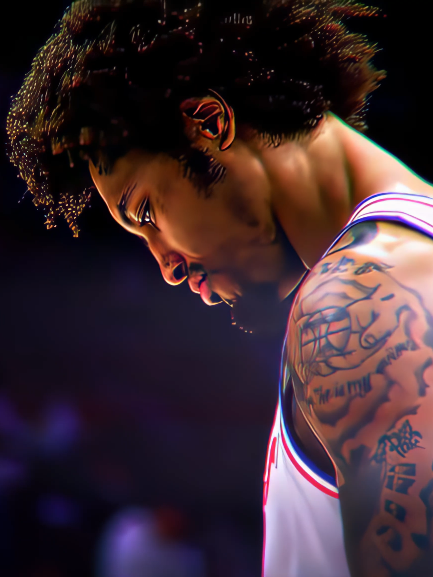 4k 120 fps, the 2025 nba season 🕺🌌// #ae ##quality #4k #NBA #aftereffects