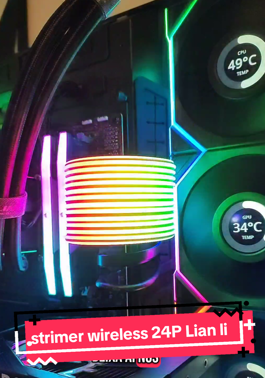 Unboxing do cabo mais bonito do mundo? Temos! 💜 O Strimer Wireless 24-pin da Lian Li chegou pra deixar meu setup com aquele brilho especial! ✨ Se você curte PC gamer estiloso, RGB sincronizado e tecnologia sem fio, já salva esse vídeo e comenta o que achou! #Unboxing #LianLi #pcgamer  #Unboxing #PCGamer #SetupGamer #Strimer24pin #LianLi #LianLiStrimer #RGBSetup #SetupRGB #CableMod #PCBuild #GamerLife #TechTok #GamerGirl #GamingSetup #AestheticSetup #CustomPC #PCMasterRace #StrimerPlus #SetupDream #GeekStyle #PCMods #HardwareRGB #SetupDoSonho #BuildYourPC #RGBLovers #WirelessRGB #TechLovers #GamingLife #SetupTour #CasalGeek