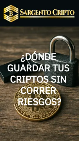 🔐 ¿Dónde guardas tus criptos? Aprende a protegerlas bien y evita errores que pueden costarte todo. Soy Sargento Cripto, y estoy aquí para ayudarte a cuidar tu inversión. 🫡 #CriptoSeguridad #SargentoCripto #BilleterasCripto 