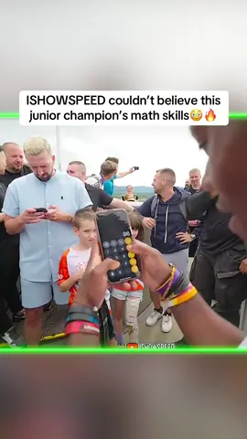 ISHOWSPEED couldn’t believe this junior champions math skills😳🔥 #Speed #ishowspeed #europe #speedclips #ishowspeedclips #kaicenat #irl #europetour #ishowspeedeuropetour - speed or ishowspeed irl stream in europe tour - ishowspeed in slovenia #slovenia #🇸🇮 