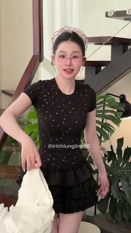Chân váy nữ xinh yêu #trinhlunglinh96 #viral 