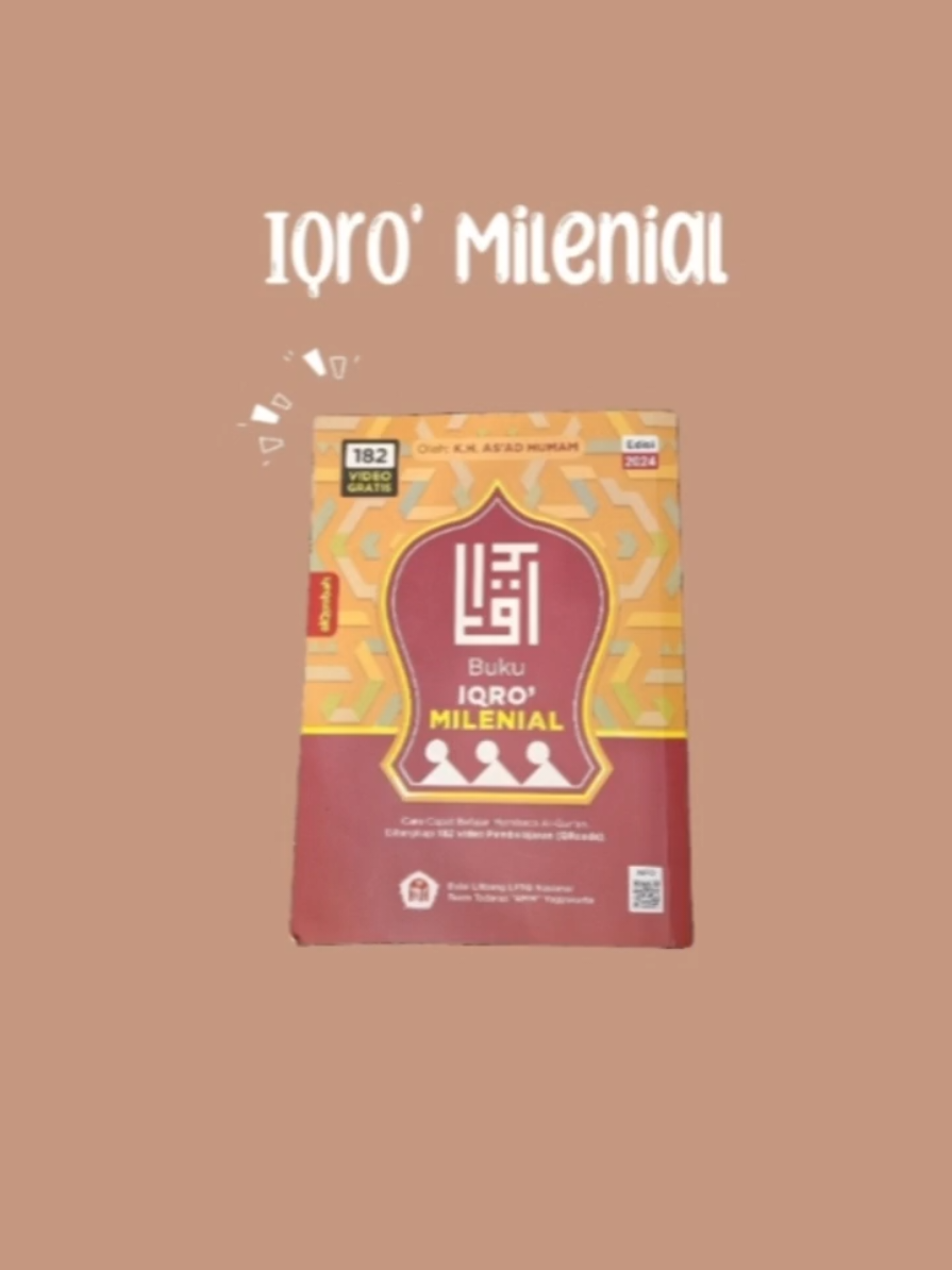 Isiannya full warna bikin anak makin semangat belajar ngaji nya♡ #ngaji #iqro #iqromilenial 