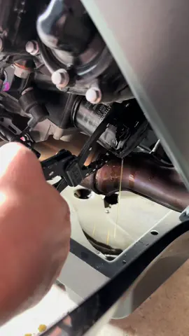 Our first oil change on the bikes. #motorcycle #kawasaki #ninja650 #motorcyclemaintenance #kawasakininja #motolife #oilchange #motorcyleriders #motorcyclestand #oilchangekit 