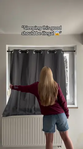 Literally the best purchase i’ve made all year 🤭#nightshift #nurse #DIY #blackout #blinds #nodrill #sleep #fyp #fyp 