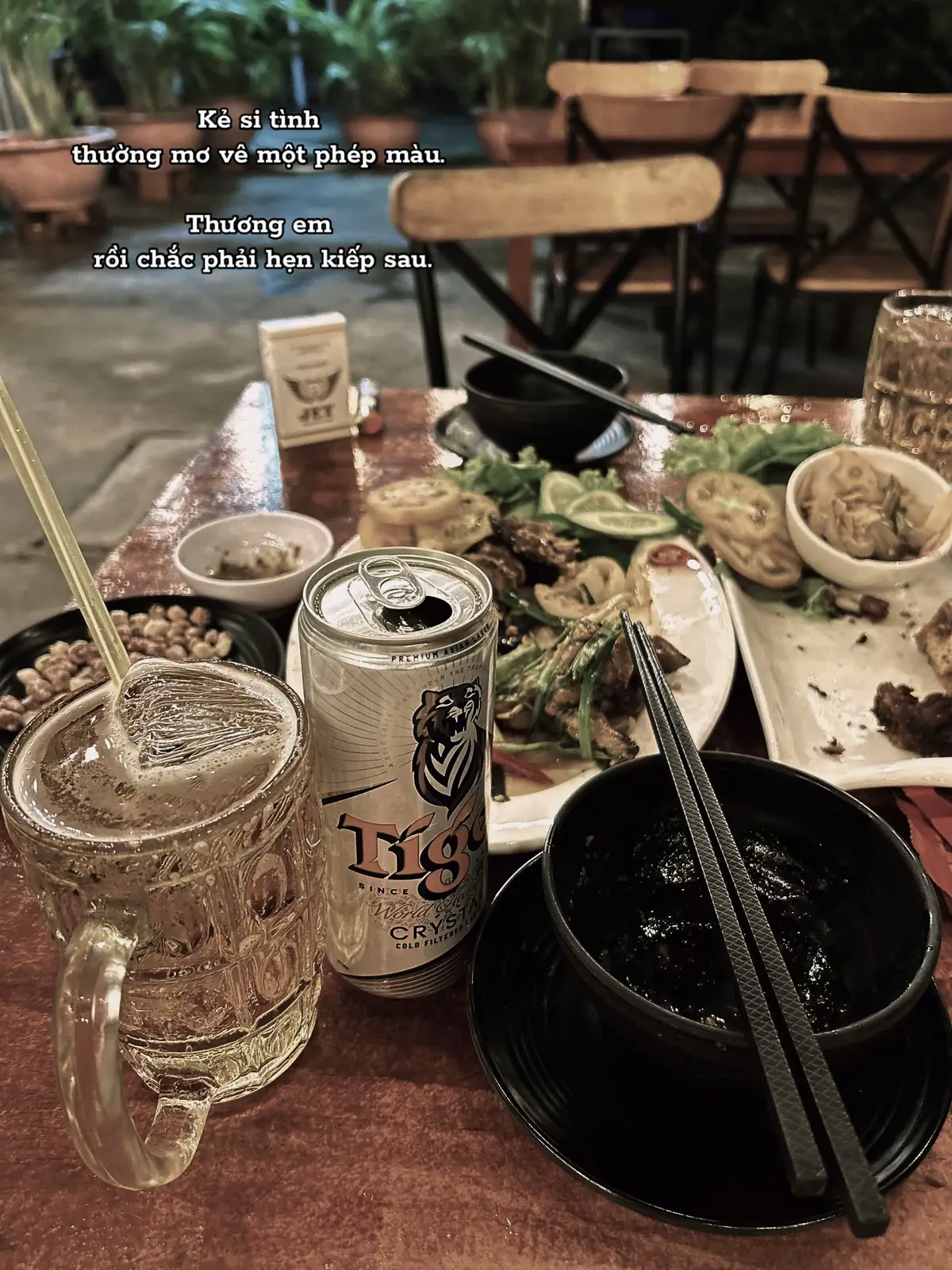 Kẻ si tình thường mơ vê một phép màu. Thương em rồi chắc phải hẹn kiếp sau. #tamtrang #anhluanstory079 