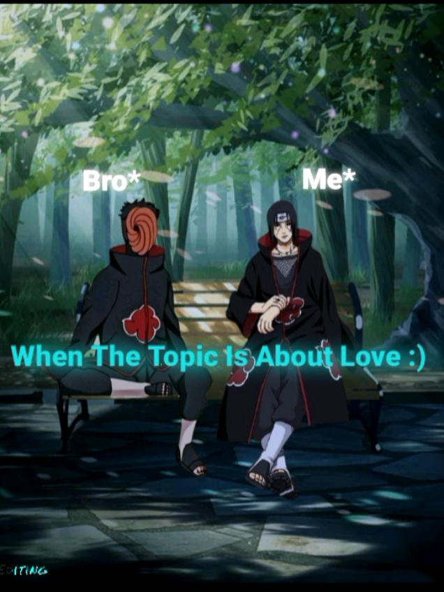 When The Topic Is About Love 😅😅 #itachi_uchiha  #obitouchiha  #saditachiedit  #sadobitofeeling🥀  #animeedits  #foryoupage  #foryou  #animefans  #foryoupageシ