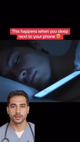 Sleeping next to your phone has significant health risks 