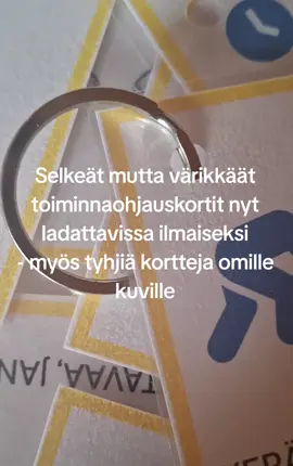 Lataa toiminnanohjauskortit ilmaiseksi osoitteesta arkenalapsuus.com 💛 #varhaiskasvatus #päiväkoti #erityinentuki #lapsiperhe #ilmainenmateriaali #toiminnanohjaus 