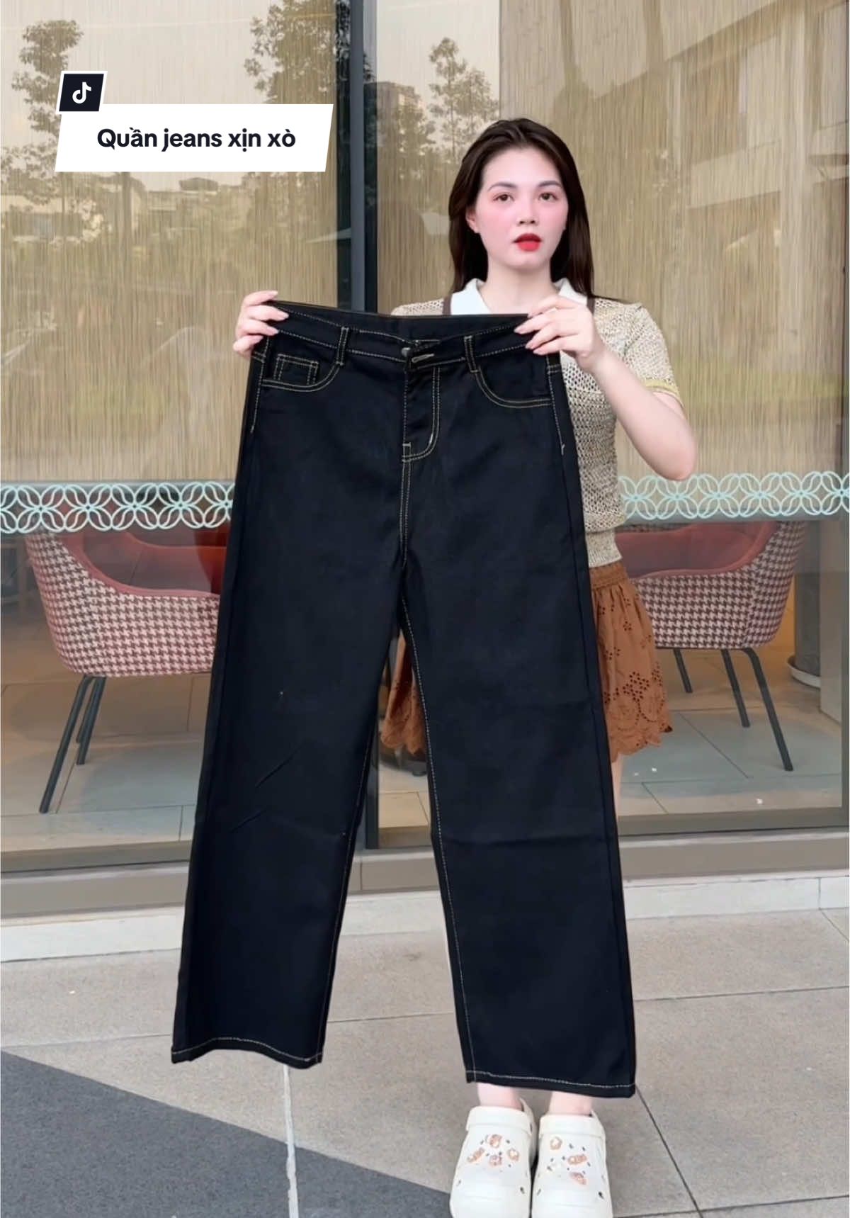 Deal mở bán quần jeans xịn xò #xuhuong #quanjean #quanjeansnam #quanjeanongrong 