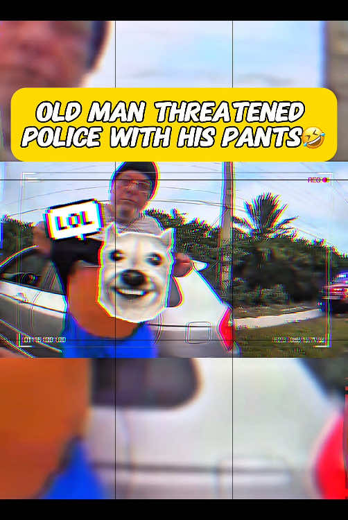 Old man was pulled over and his pants made cop fear😂🥲 #cops #copsoftiktok #bodycam #police #policeofficer #fyp #usa 
