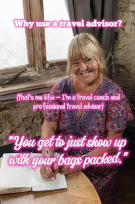 Travel agent? More like travel therapist! I'll cure your travel stress, prescribe some relaxation and make sure your trip is just what the doctor ordered! Get in touch, your holiday happiness awaits! X #CapCut #MidlifeAdventure I’m#SoloTravelOver50 #Itsyourtime #travel #solo #transformation #midlifewomen #over50 #solotravel #