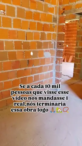 toda ajuda bem vinda 🙏🏼✨  deixa Deus te usar 🙏🏼📿🏡 #minhacasa #casapropria #meular #realizandosonhos #vaquinhaonline 