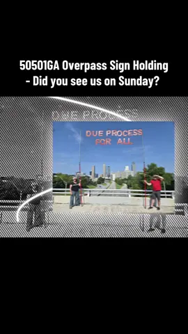 Operation overpass was a success and will happen in more locations! #50501GA #buildtheresistance #atlanta #georgia @We the American People ❌👑 