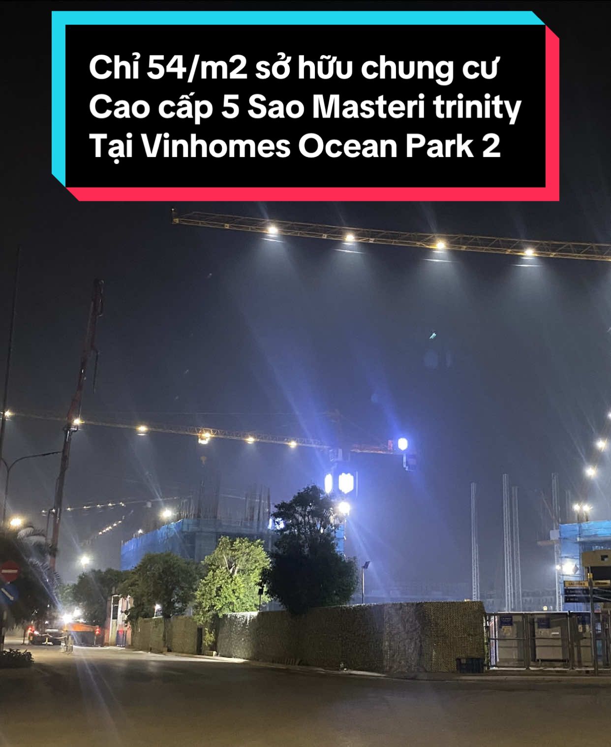 Chỉ 54tr/m2 Anh Chị đã sở hữu 1 căn chung cư cao cấp 5 sao Masteri Trinity tại Vinhomes Ocean Park 2.