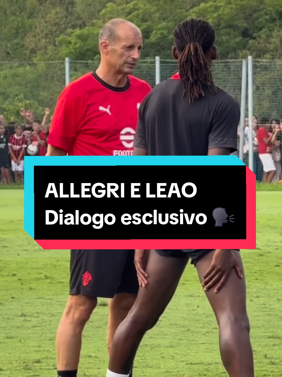 Audio esclusivo tra Allegri e Leao 🗣 #allegri #leao #milan #mulinello #calcio #seriea #gliautogolcartoon  #imitazione #perte #gliautogol