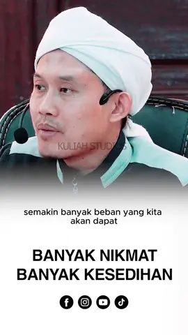 Banyak Nikmat Banyak Kesedihan #ustaznaimsadoon #kuliahstudios #tiktokdakwah