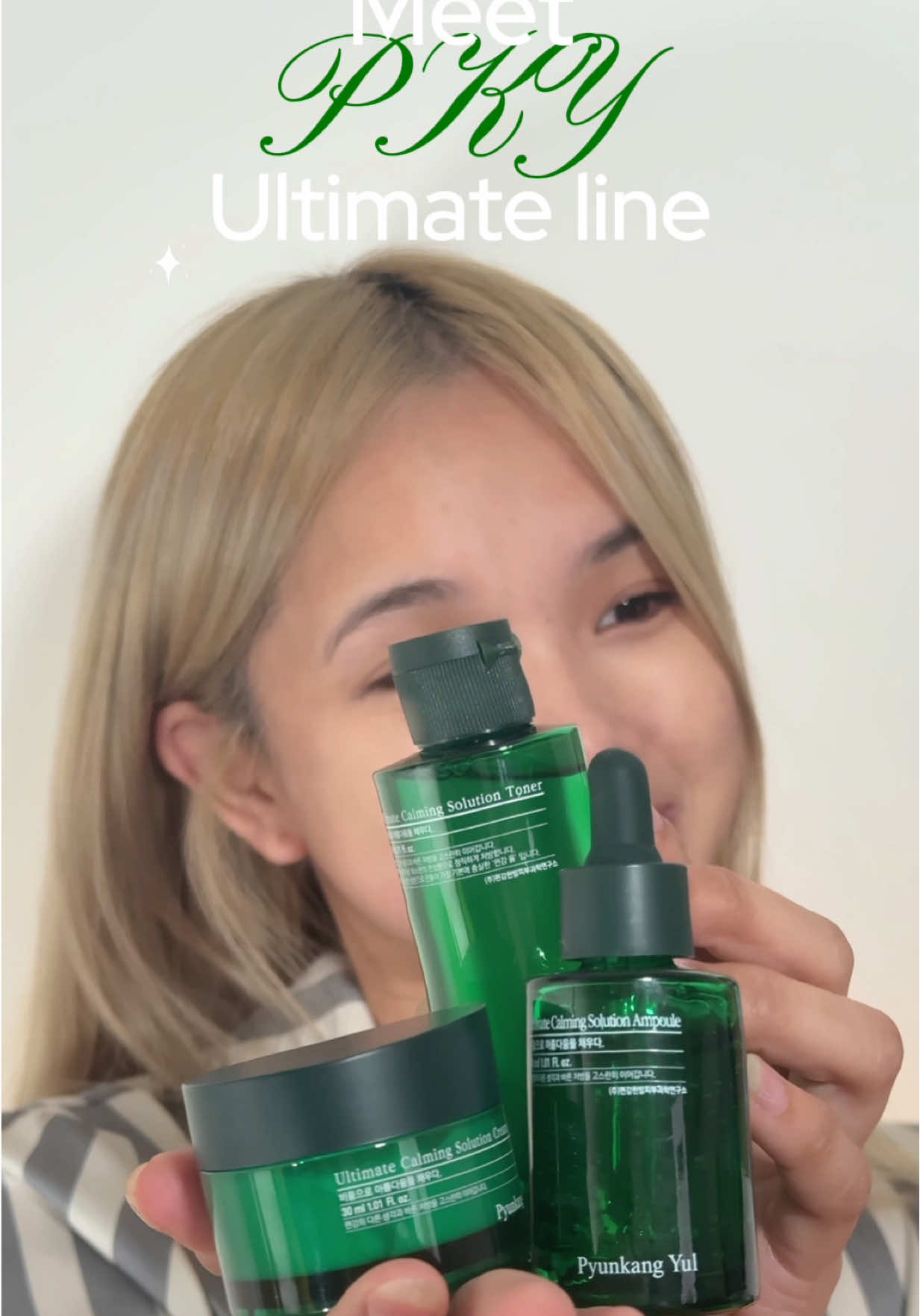 Tried out @Pyunkang Yul (편강율) Ultimate line 🌿 The main focus of these products are to promote a healthier skin barrier and to reduce skin redness  They recommend it for  • sensitive skin (which is me lol) • oily skin • acne-prone skin  #PKY #PyunkangYul #acneskincare #dailyskincare #ultimateline #glassskin #clearskin #koreanskincare #kbeauty #skintok