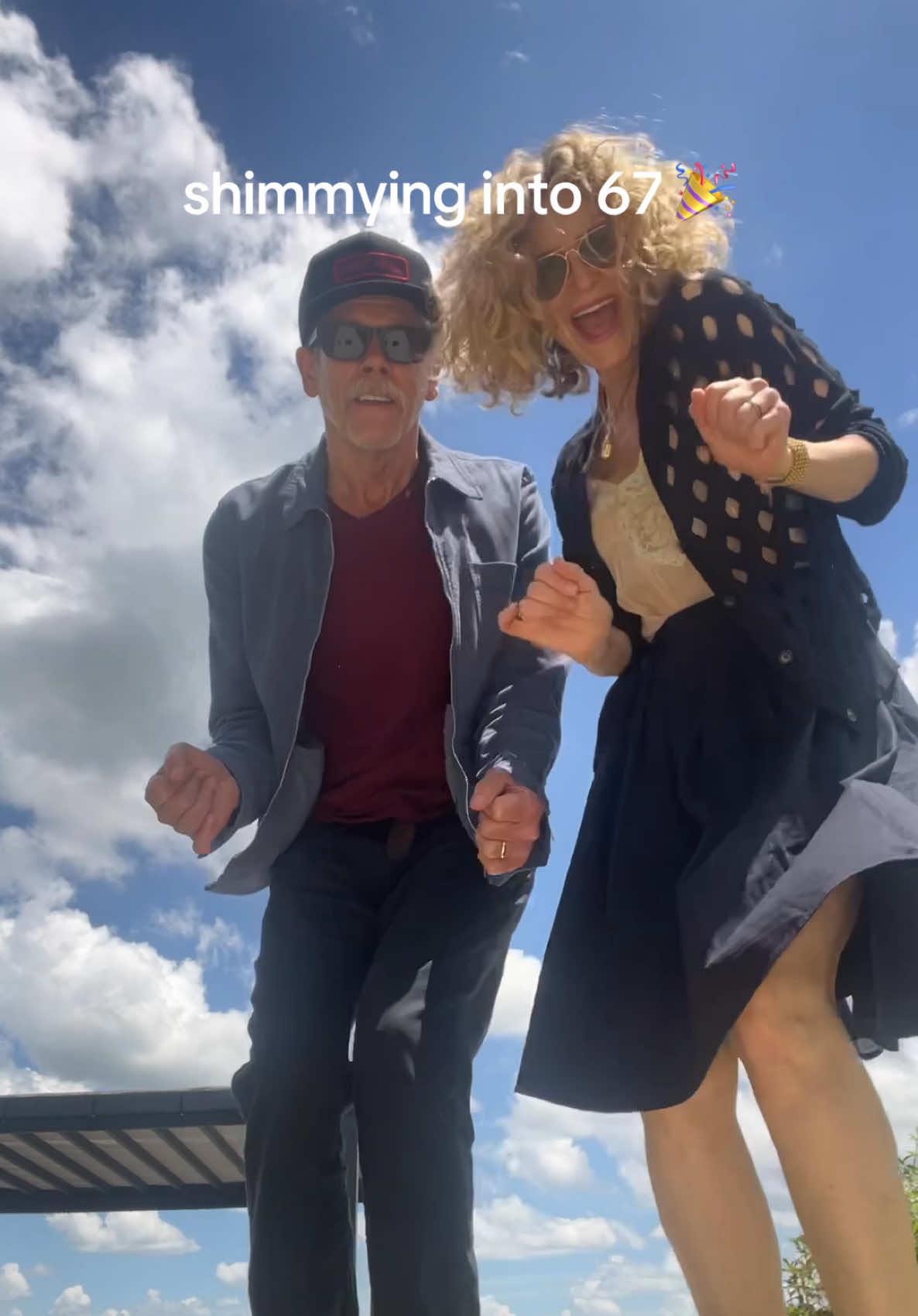 A little birthday shimmy.